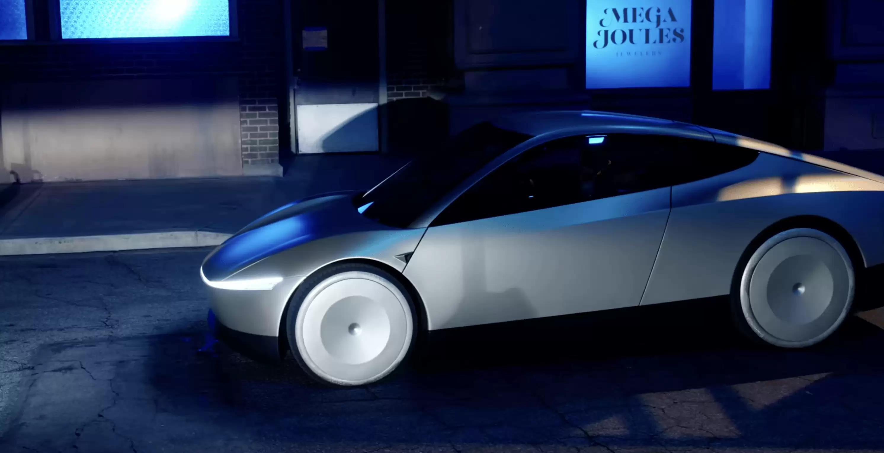 Tesla CyberCab modeli avtonom sürüş və ekoloji təmiz texnologiya ilə gələcəyin elektrik taksisi.